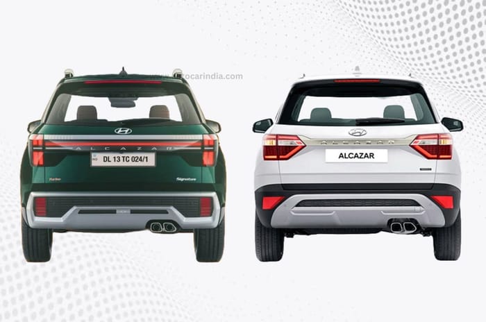 Hyundai Alcazar: new vs old
